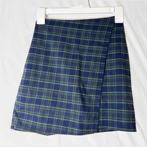 Hollister - Plaid Mini Skirt